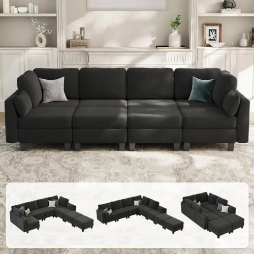 Mangodan Modular Sleeper 8-Seat Rectangle — Dark Grey